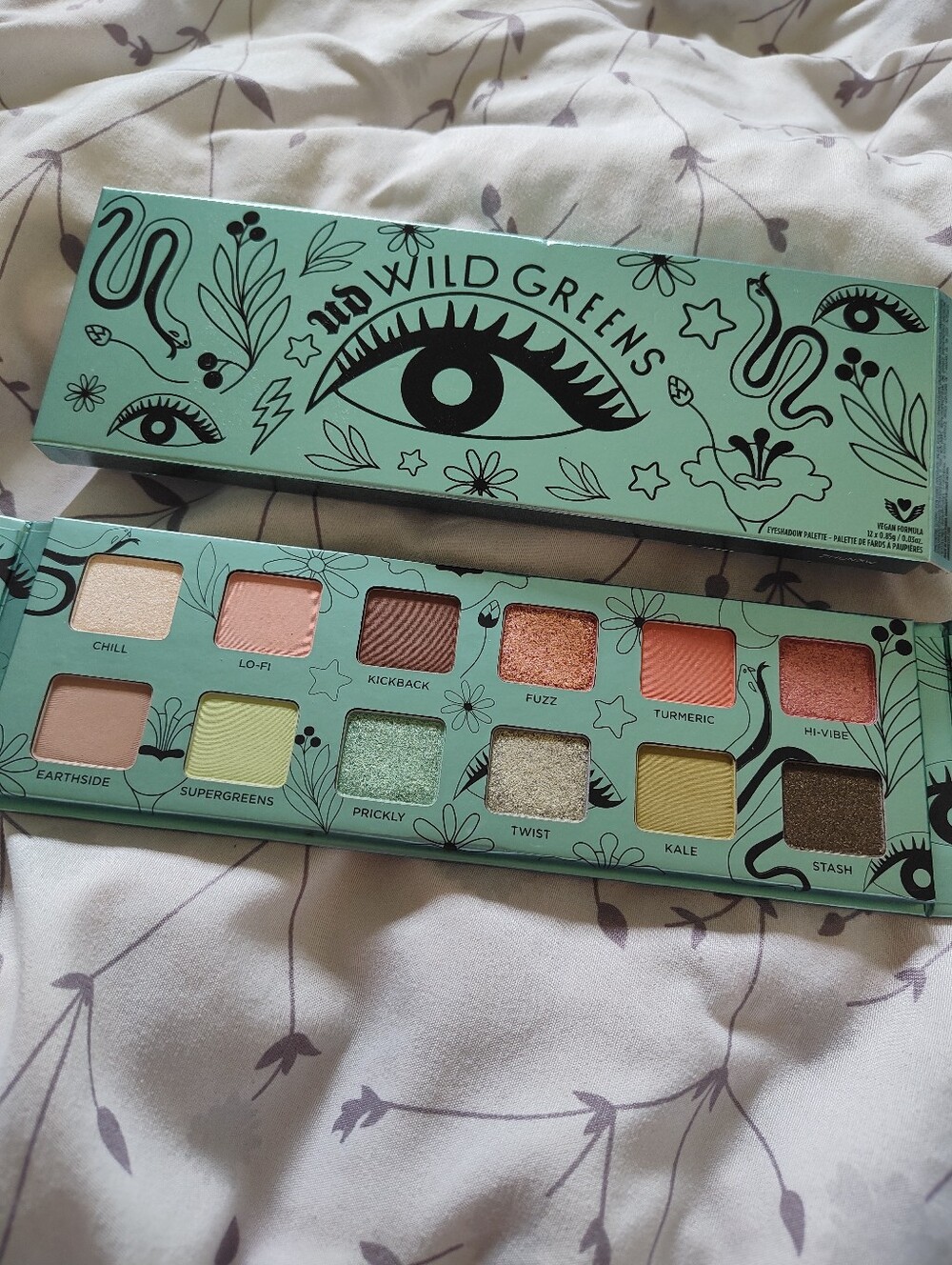 Urban Decay Wild Greens Eyeshadow Palette